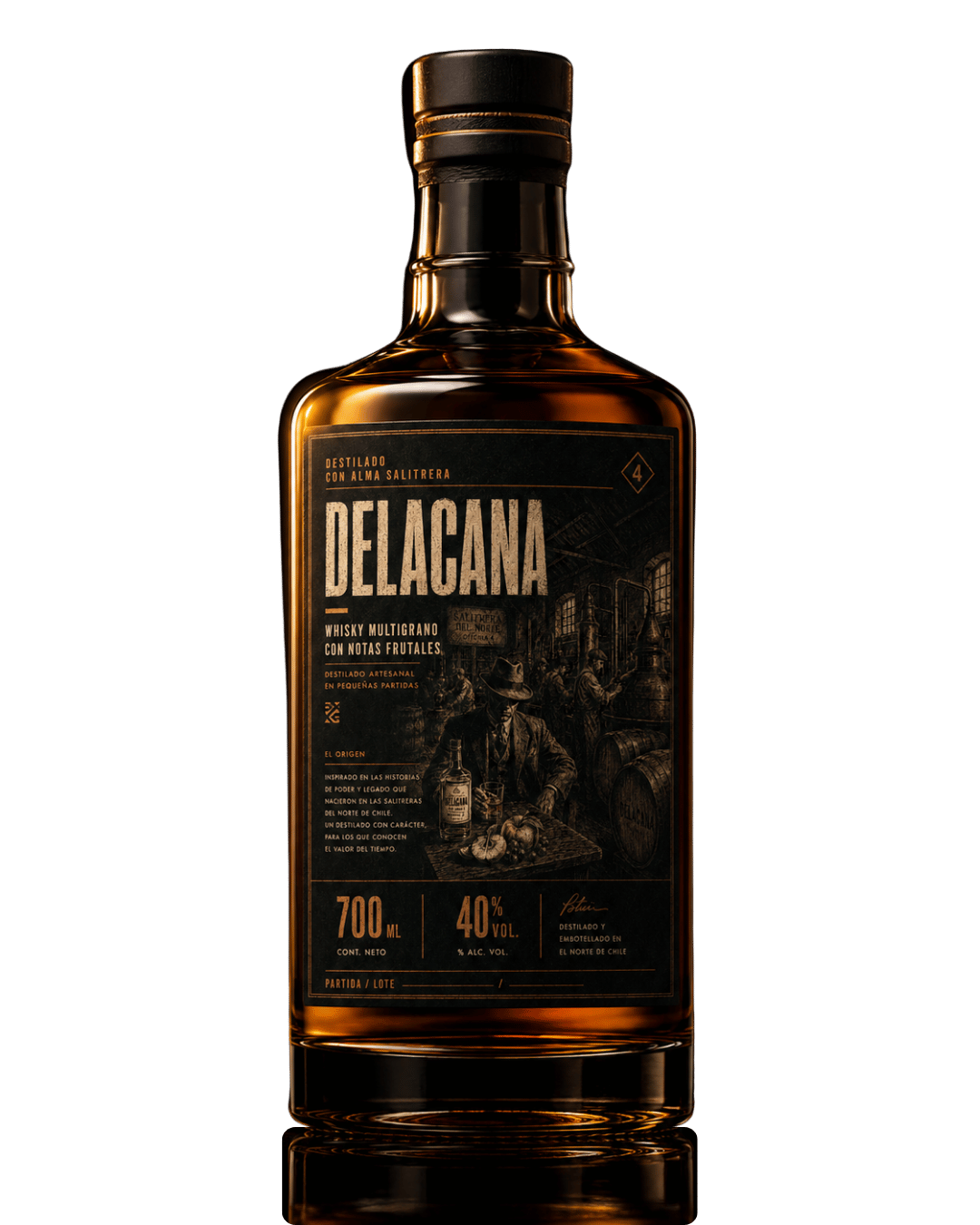 Botella Delacana
