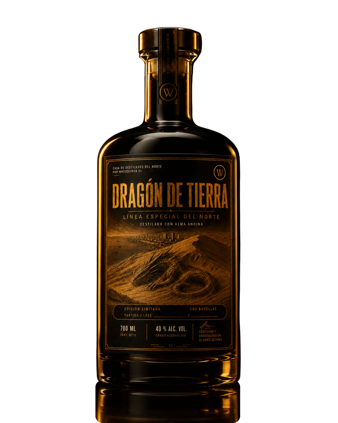 Botella Dragón de Tierra