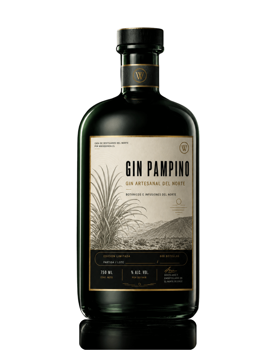 Botella Gin Pampino